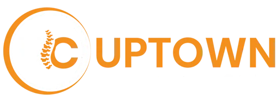 The Uptown Chiropractic website landing page logo